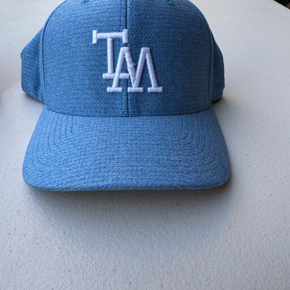 Travis Mathew (2) Hats, Snapback (Adjustable) White (New) and Blue (Used Once) - Picture 10 of 16